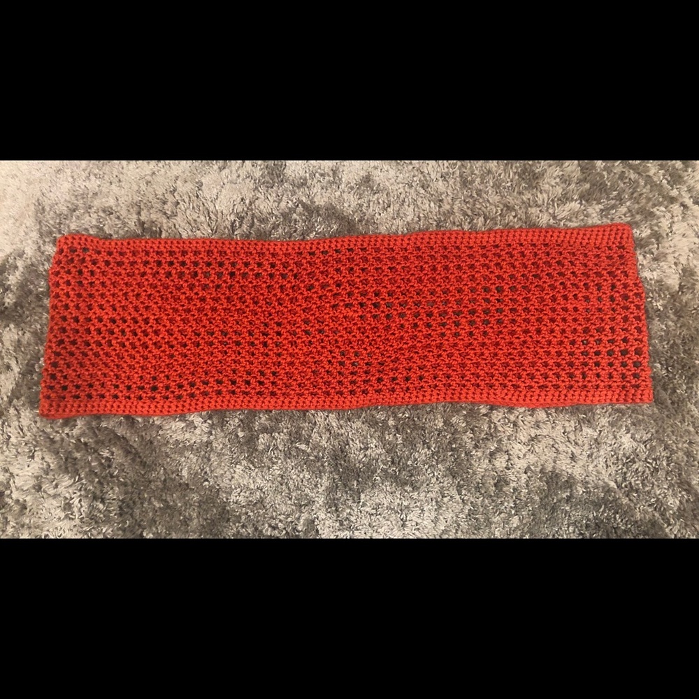 Hand Made Crocheted Infinity Scarf